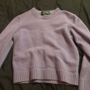 Ralph Lauren Petite purple sweater